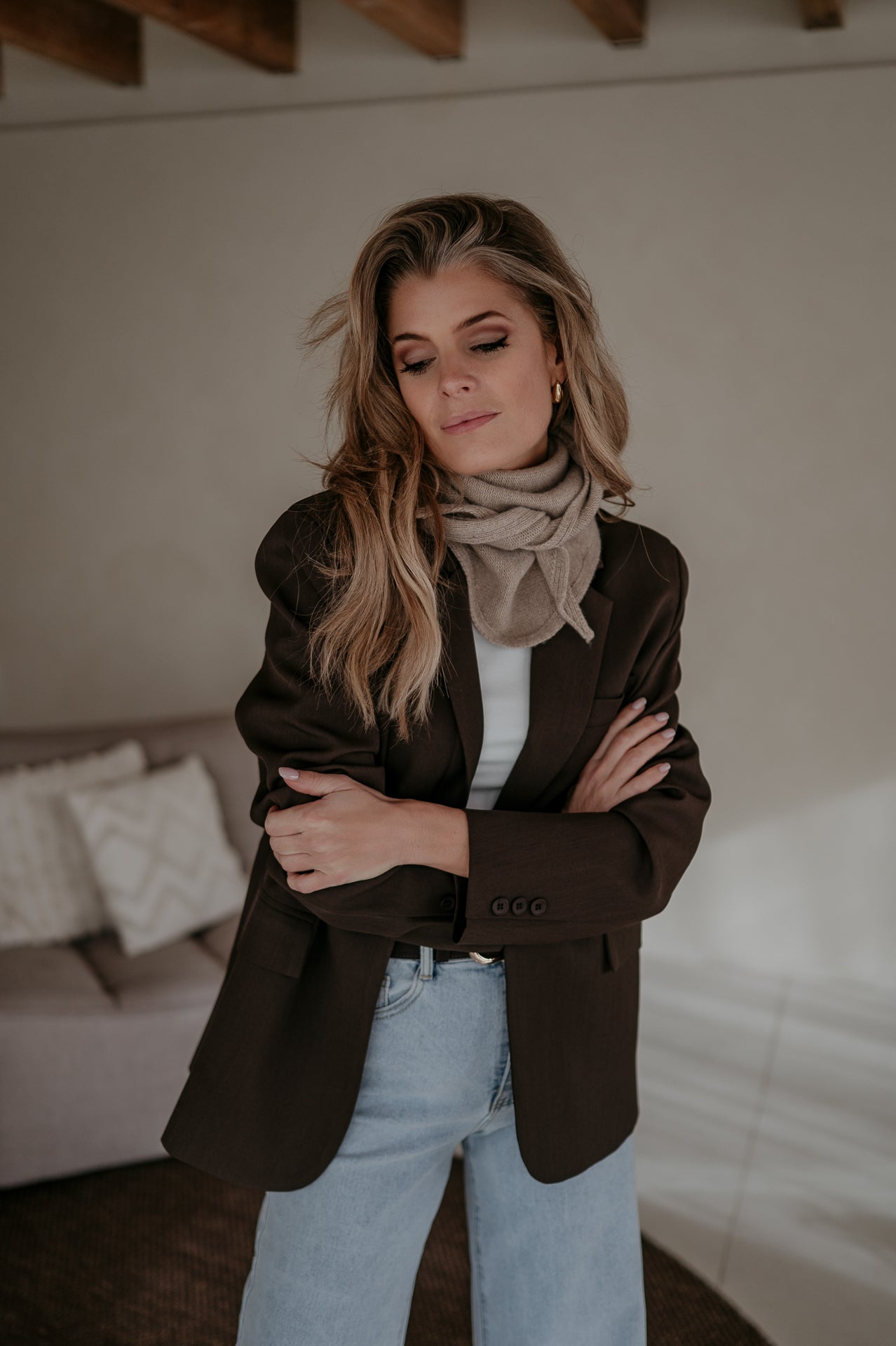 Atture scarf I Beige - Wild Souls by JV® - 