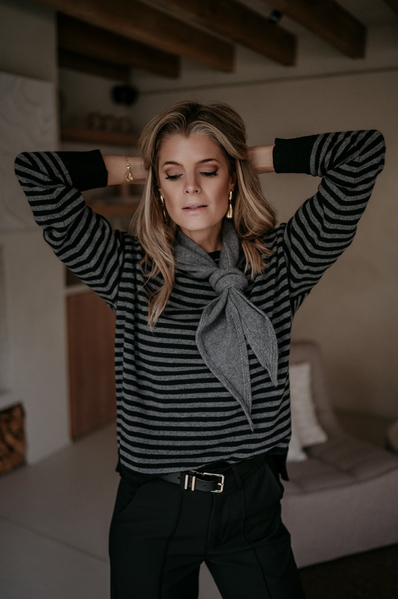 Atture scarf I Grey - Wild Souls by JV® - 