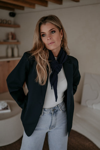 Atture scarf I Navy Blue - Wild Souls by JV® - 