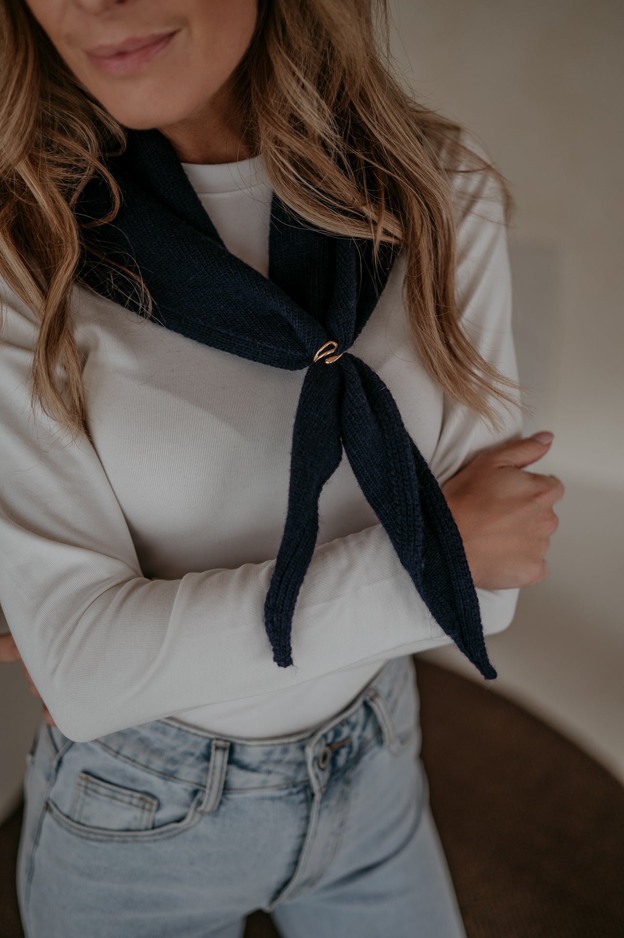 Atture scarf I Navy Blue - Wild Souls by JV® - 