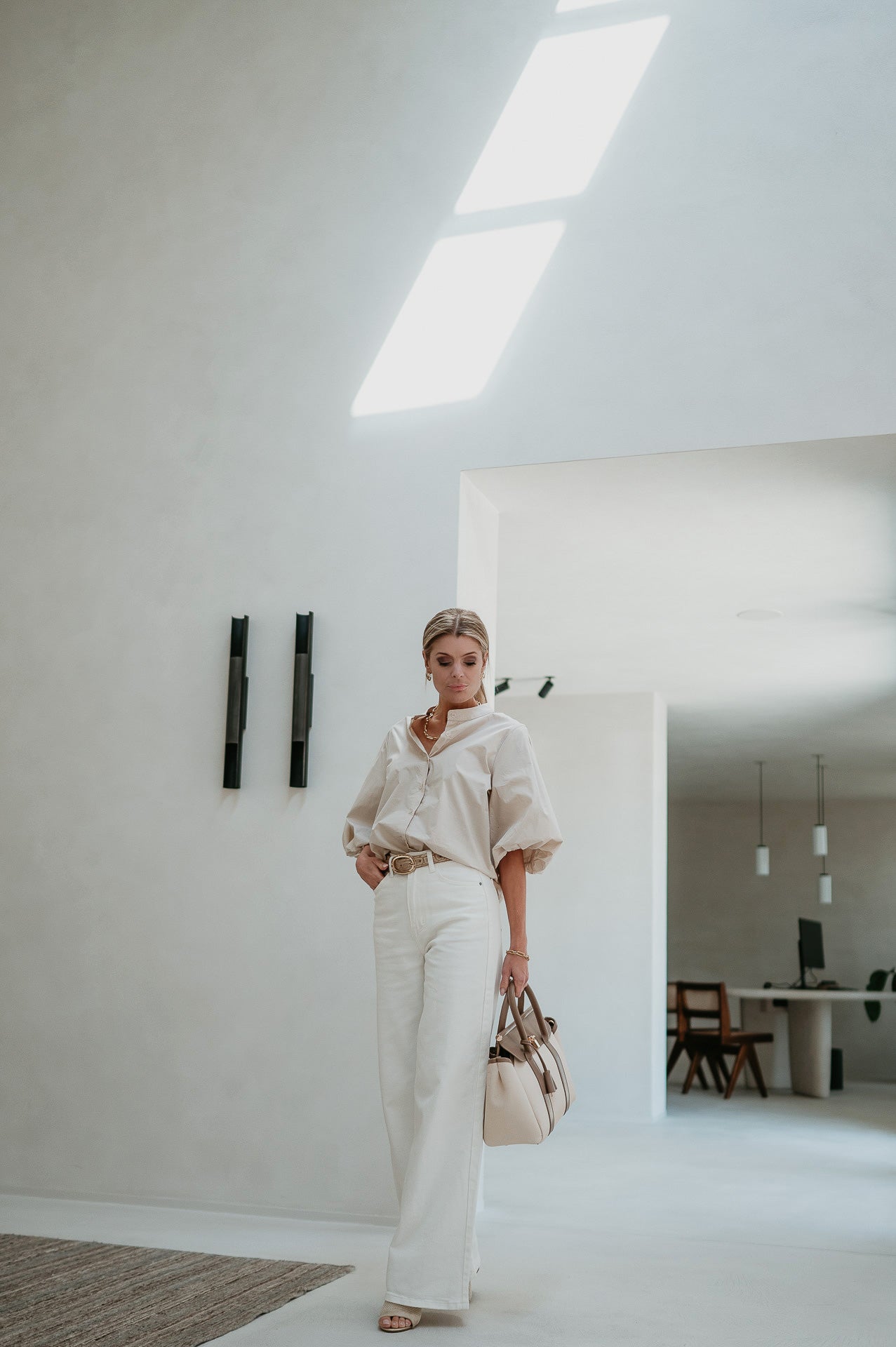 Aurelia blouse I Beige - Wild Souls by JV® - Blouses