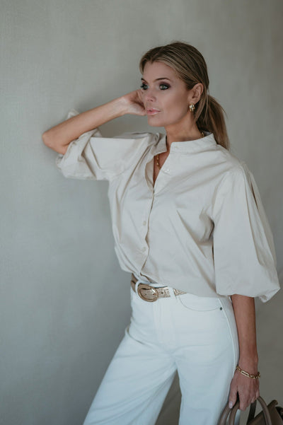 Aurelia blouse I Beige - Wild Souls by JV® - Blouses