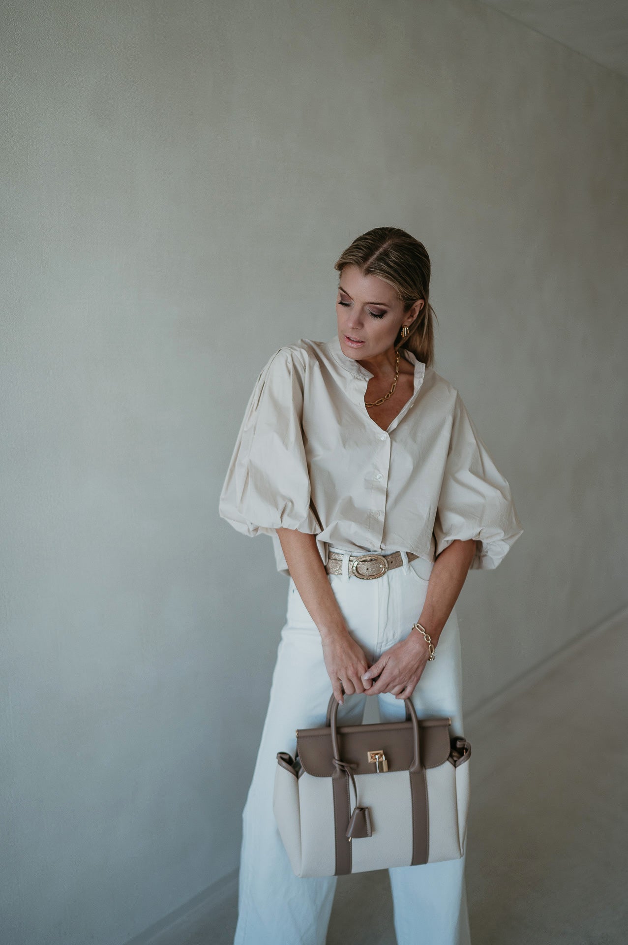 Aurelia blouse I Beige - Wild Souls by JV® - Blouses
