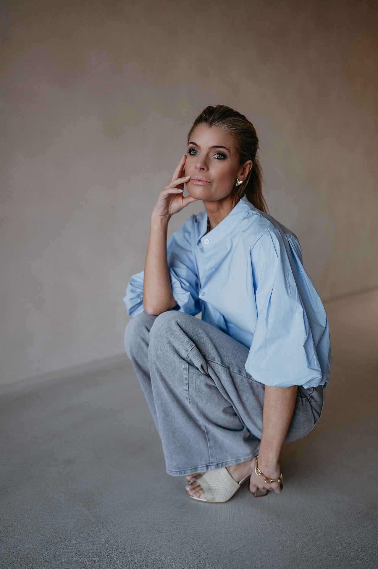 Aurelia blouse I Blue - Wild Souls by JV® - Blouses