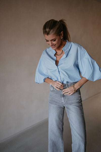 Aurelia blouse I Blue - Wild Souls by JV® - Blouses