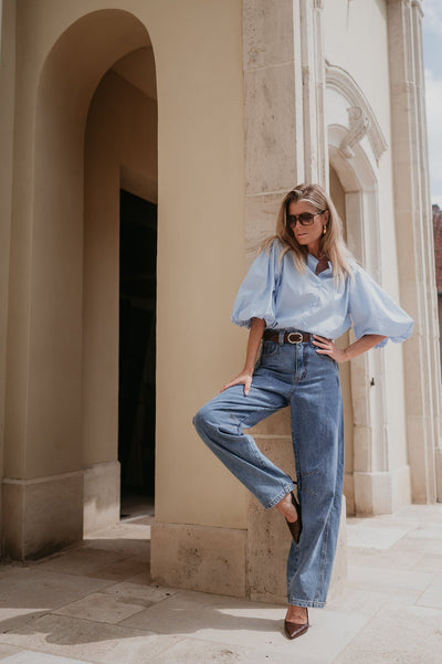 Aurelia blouse I Blue - Wild Souls by JV® - Blouses