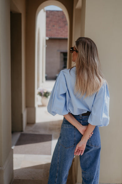 Aurelia blouse I Blue - Wild Souls by JV® - Blouses