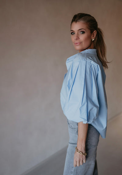 Aurelia blouse I Blue - Wild Souls by JV® - Blouses