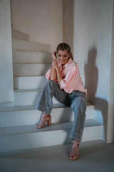 Aurelia blouse I Salmon Rose - Wild Souls by JV® - Blouses
