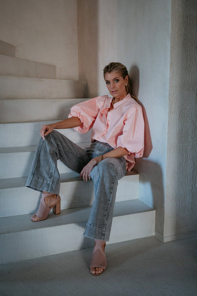 Aurelia blouse I Salmon Rose - Wild Souls by JV® - Blouses