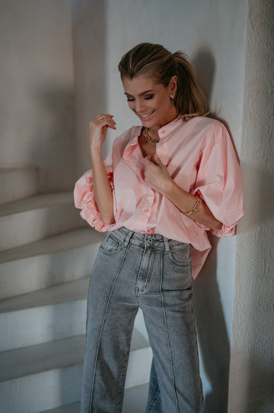 Aurelia blouse I Salmon Rose - Wild Souls by JV® - Blouses