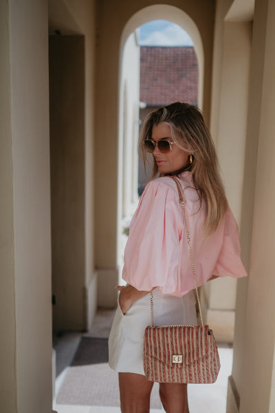 Aurelia blouse I Salmon Rose - Wild Souls by JV® - Blouses