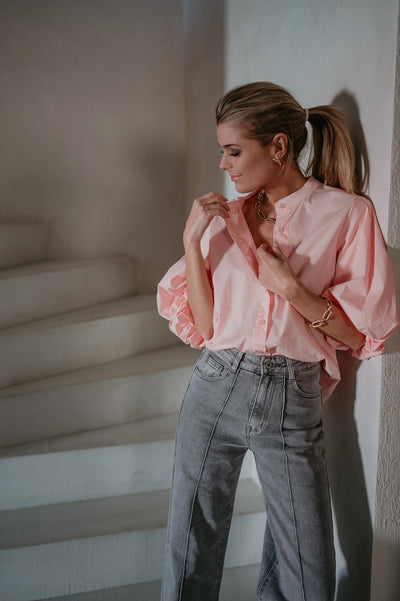 Aurelia blouse I Salmon Rose - Wild Souls by JV® - Blouses