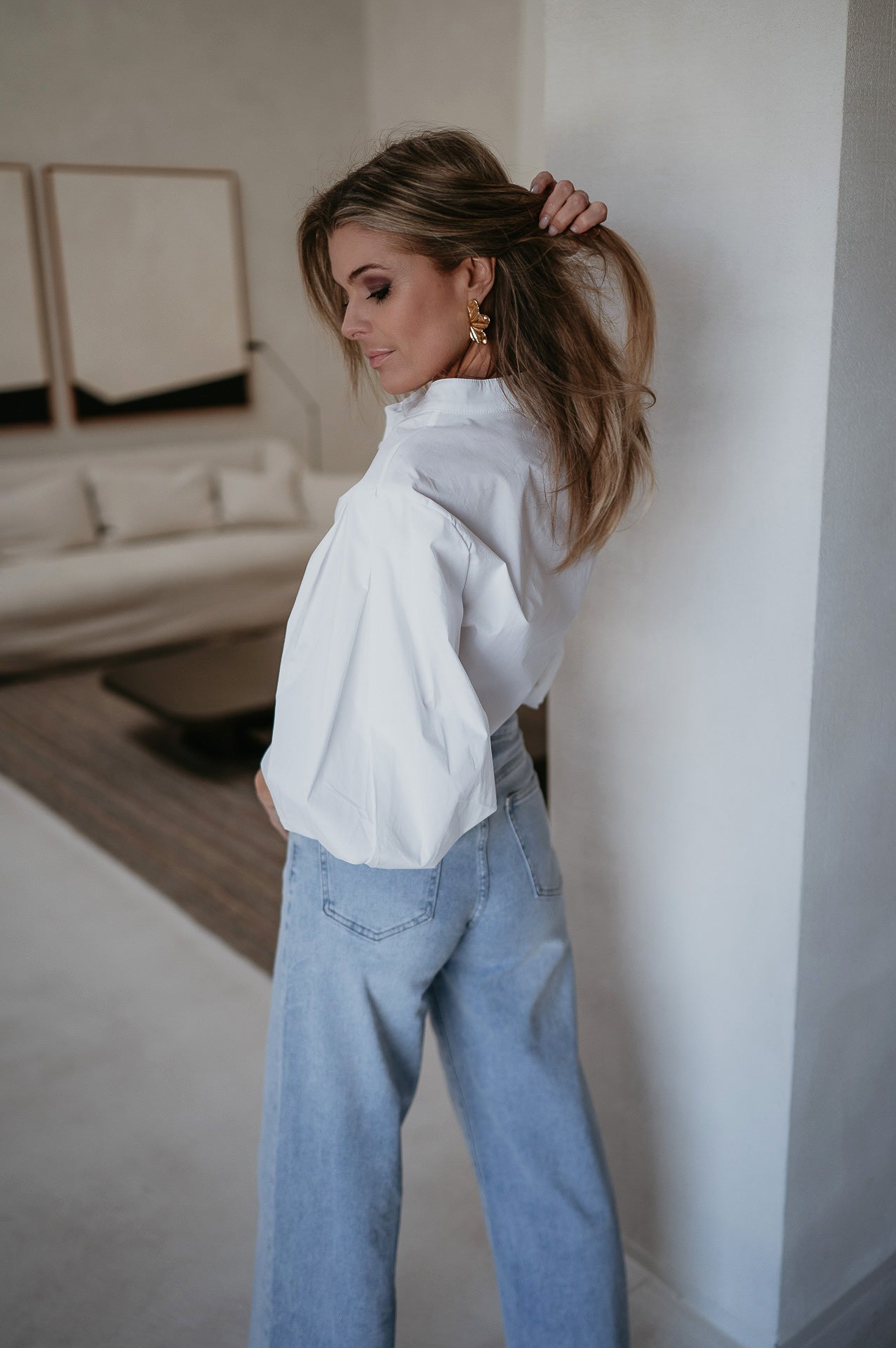 Aurelia blouse I White - Wild Souls by JV® - Blouses