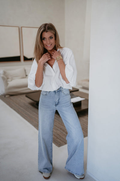 Aurelia blouse I White - Wild Souls by JV® - Blouses