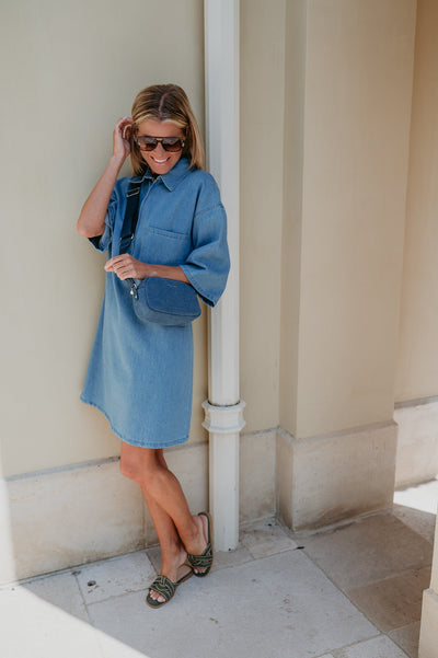 Avanza dress I Blue - Wild Souls by JV® - Dresses