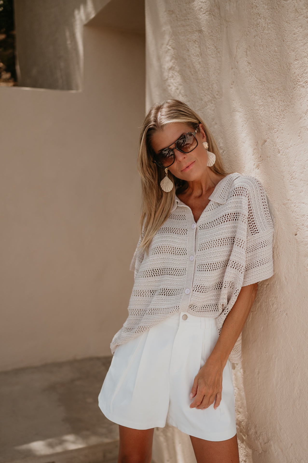 Azzardo shirt I Beige - Wild Souls by JV® - Shirts