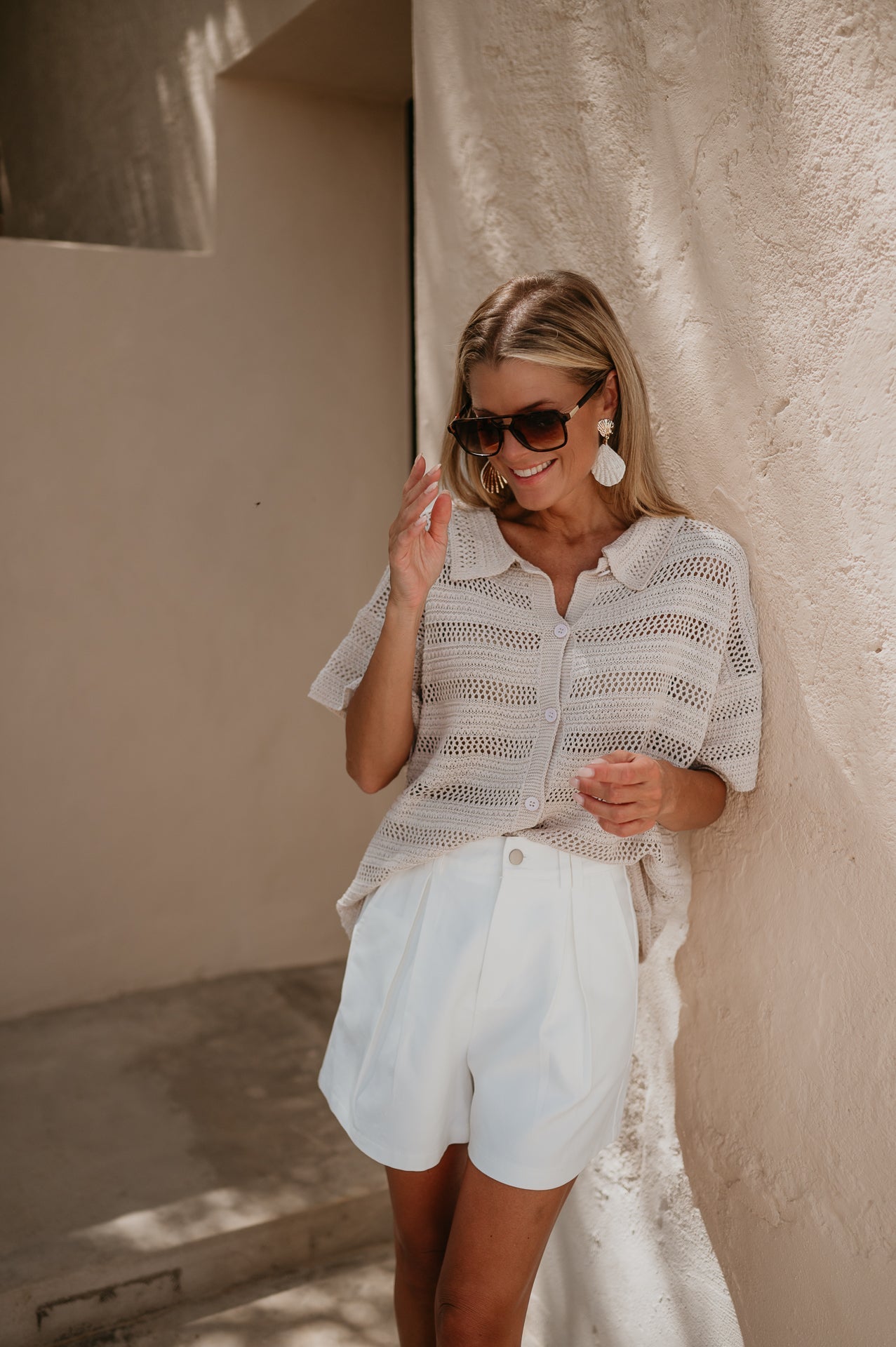 Azzardo shirt I Beige - Wild Souls by JV® - Shirts