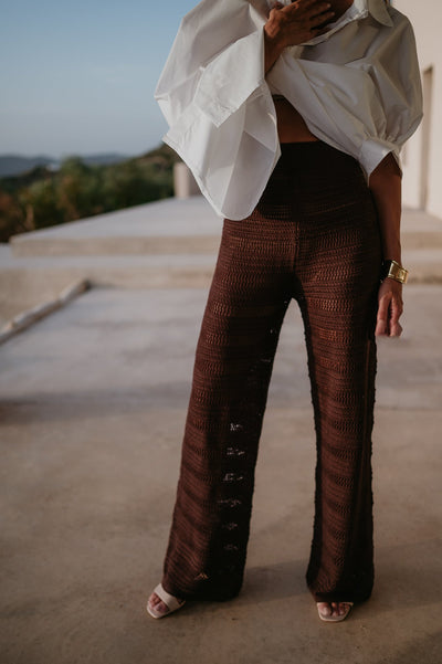 Azzardo trousers I Chocolate - Wild Souls by JV® - Trousers