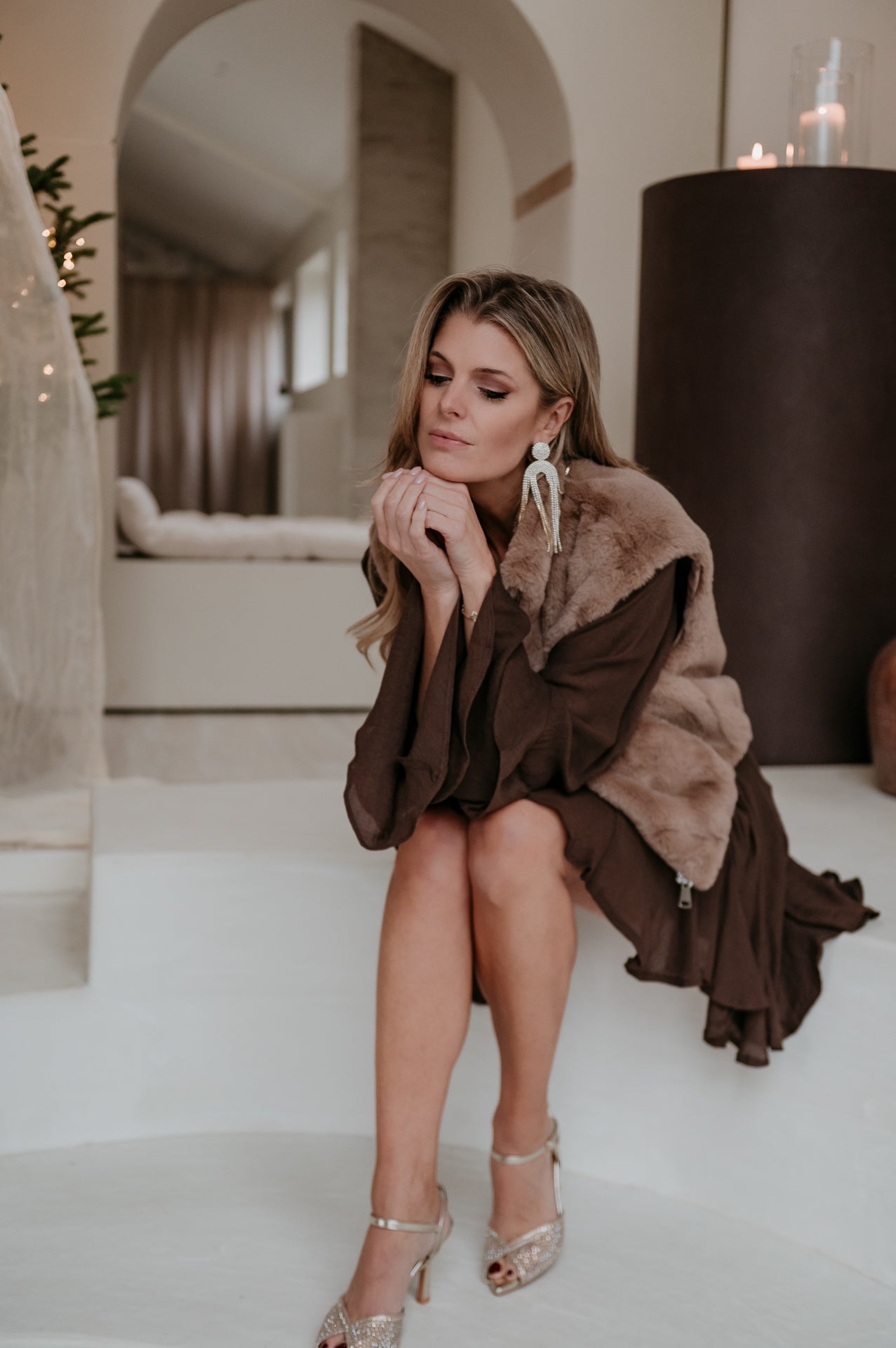 Badeni gilet I Taupe - Wild Souls by JV® - Gilets