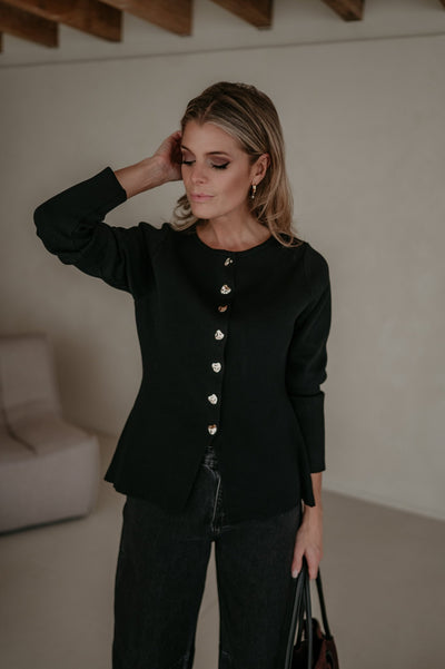 Bagliore cardigan I Black - Wild Souls by JV® - Cardigans