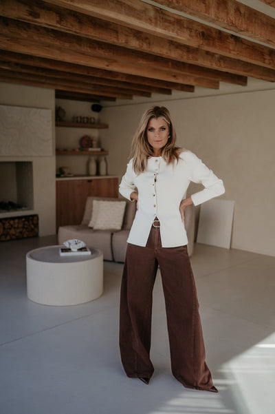 Bagliore cardigan I Ecru - Wild Souls by JV® - Cardigans