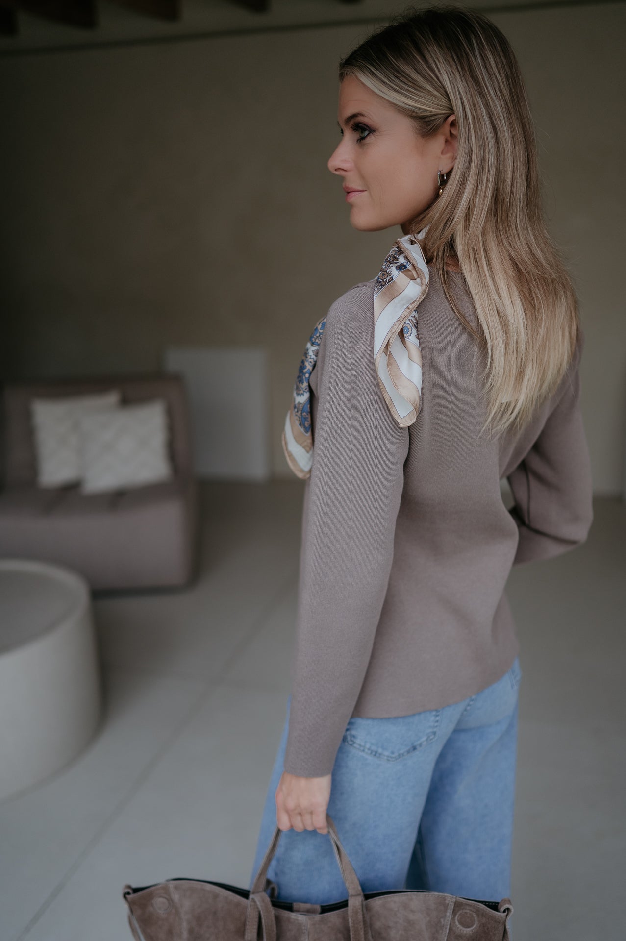 Bagliore cardigan I Taupe - Wild Souls by JV® - Cardigans