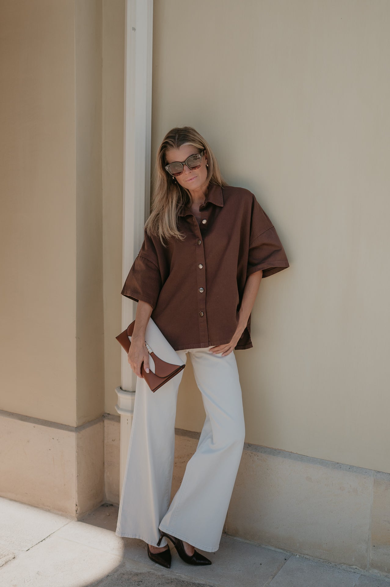 Bastone shirt I Chocolate Brown - Wild Souls by JV® - Shirts