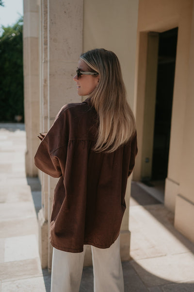 Bastone shirt I Chocolate Brown - Wild Souls by JV® - Shirts