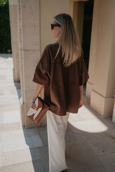 Bastone shirt I Chocolate Brown - Wild Souls by JV® - Shirts