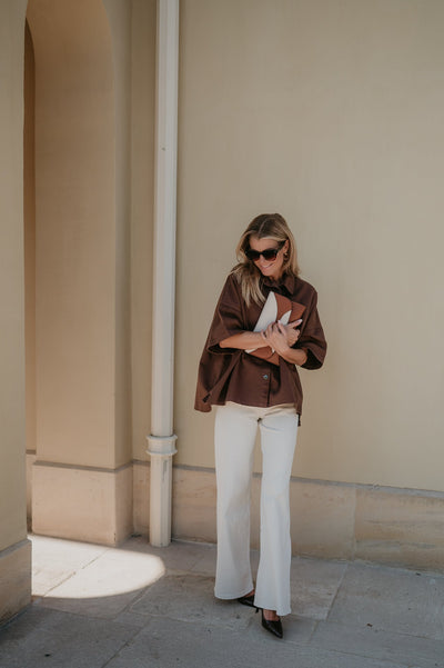 Bastone shirt I Chocolate Brown - Wild Souls by JV® - Shirts