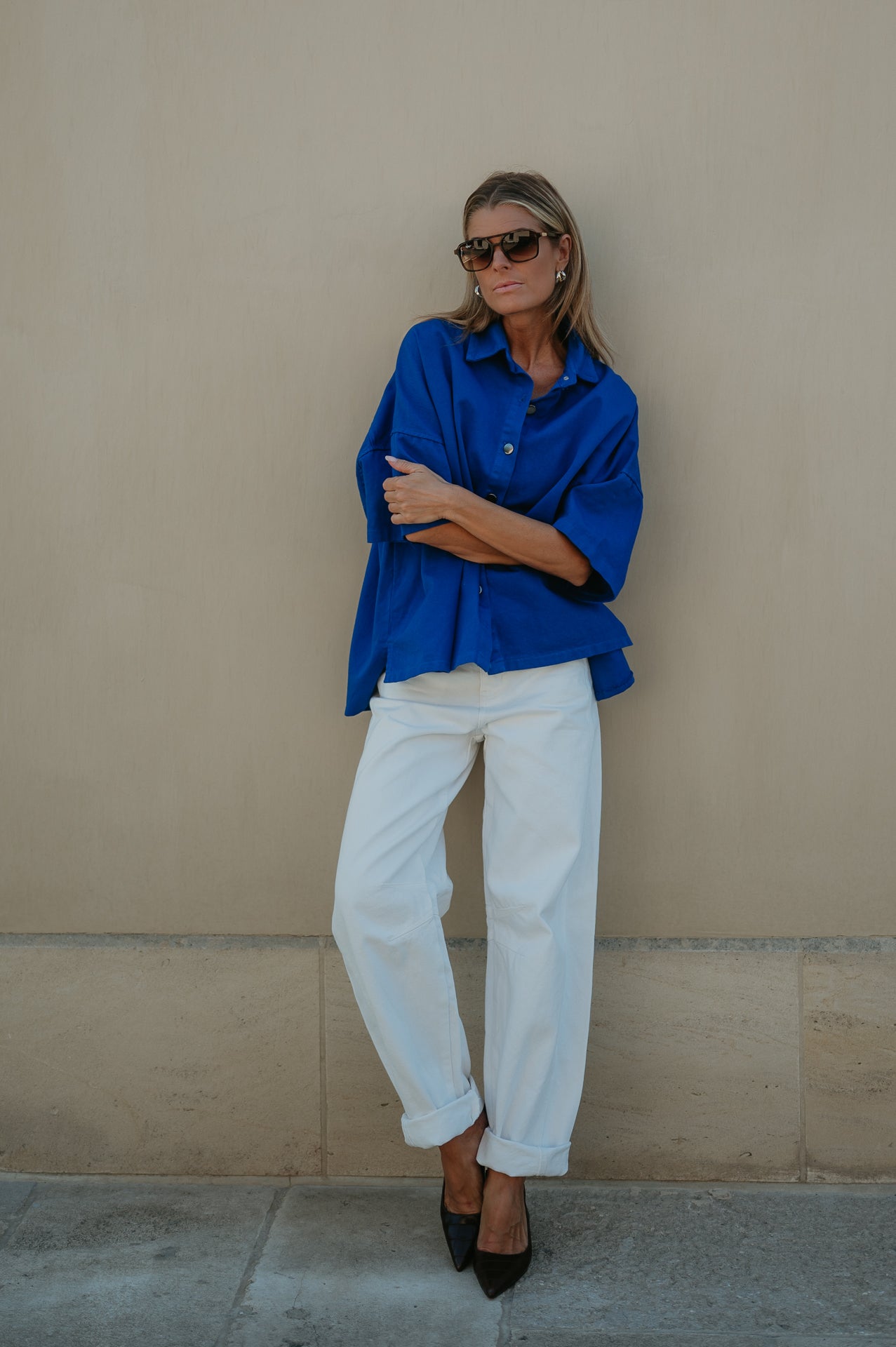 Bastone shirt I Kobalt Blue - Wild Souls by JV® - Shirts