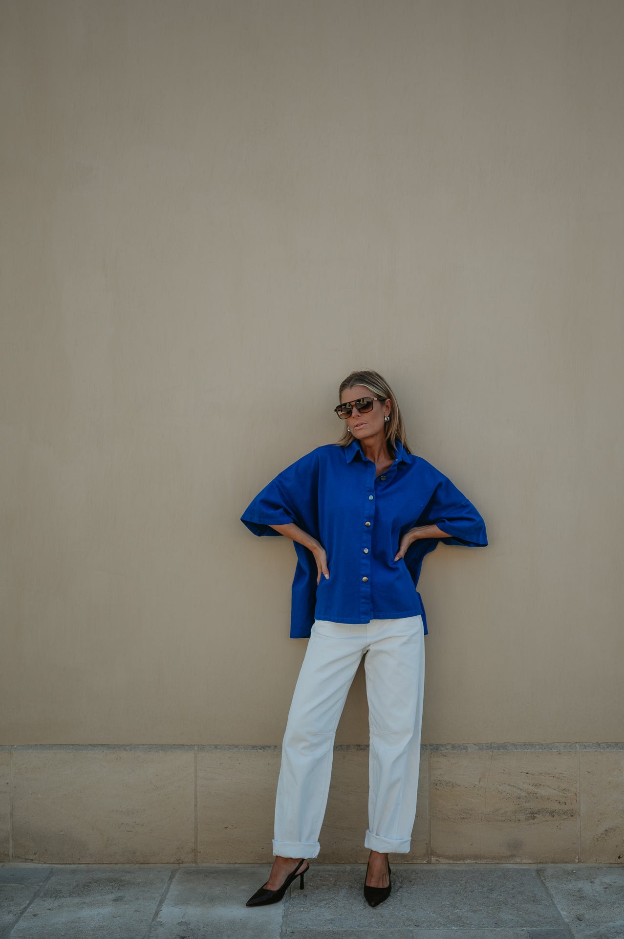 Bastone shirt I Kobalt Blue - Wild Souls by JV® - Shirts