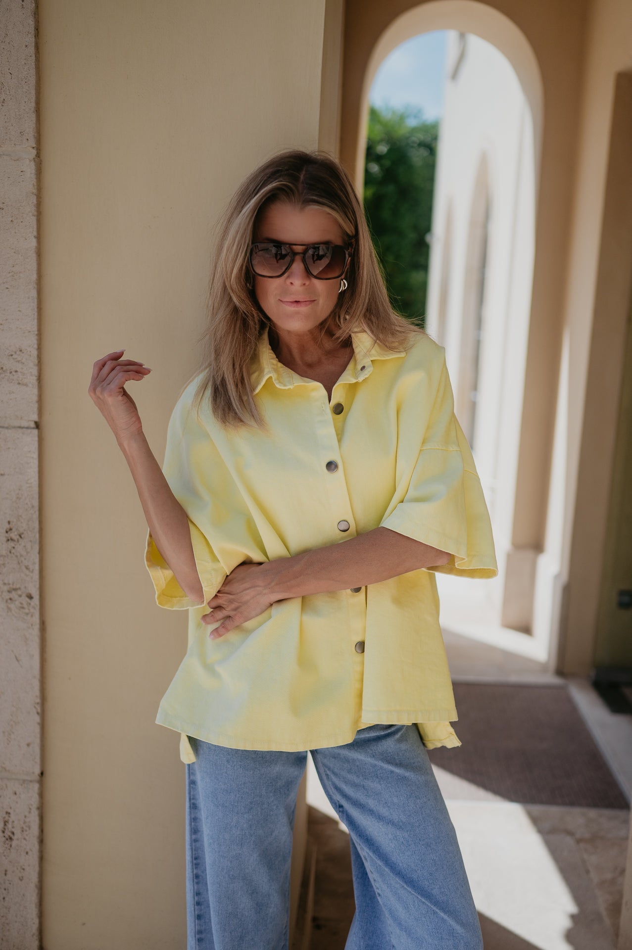Bastone shirt I Yellow - Wild Souls by JV® - Shirts