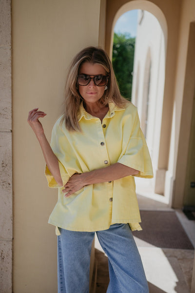 Bastone shirt I Yellow - Wild Souls by JV® - Shirts