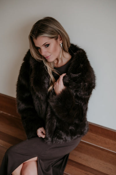 Belero jacket I Brown - Wild Souls by JV® - Jackets