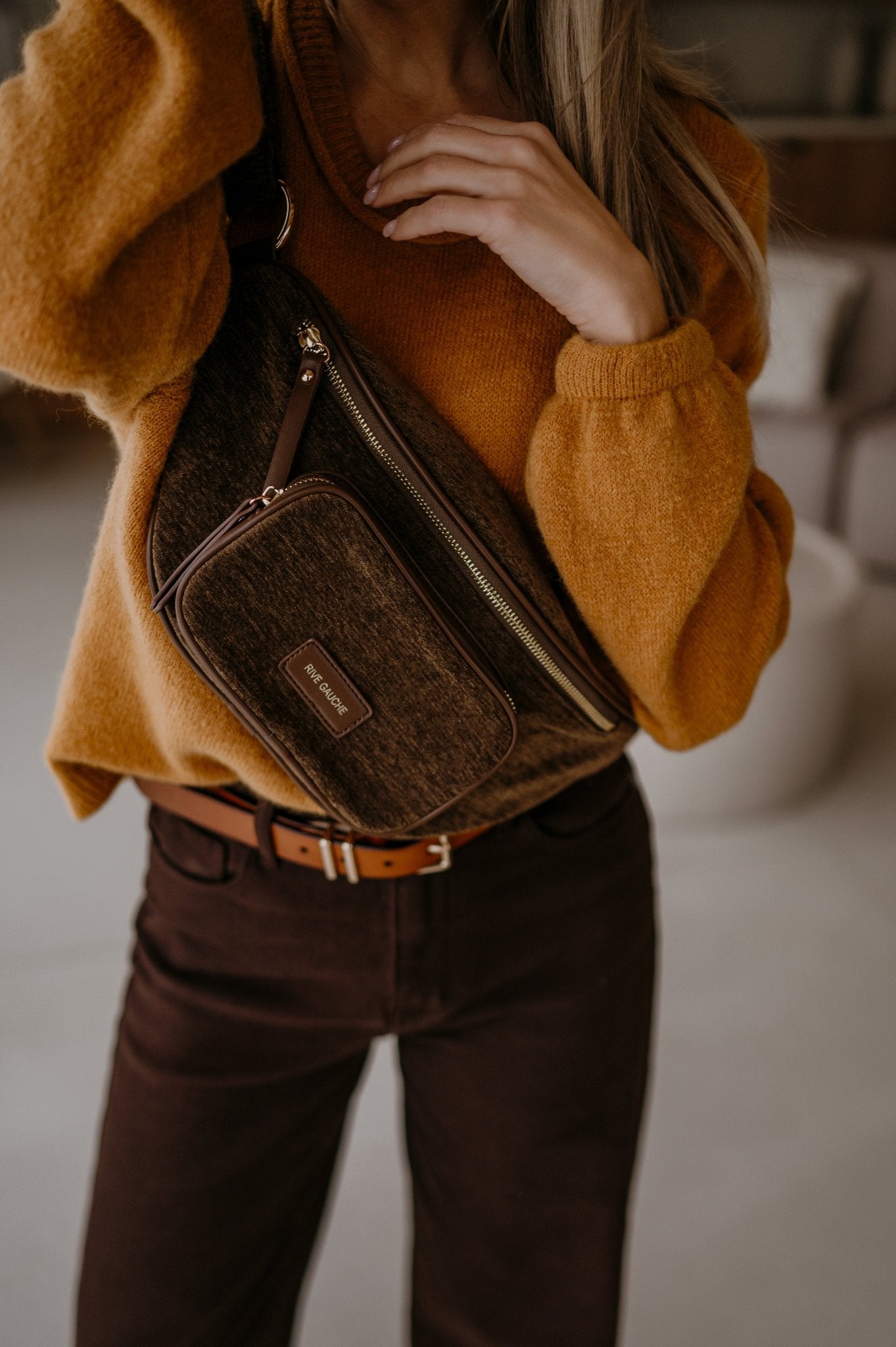 Belona bumbag I Brown - Wild Souls by JV® - Bumbags