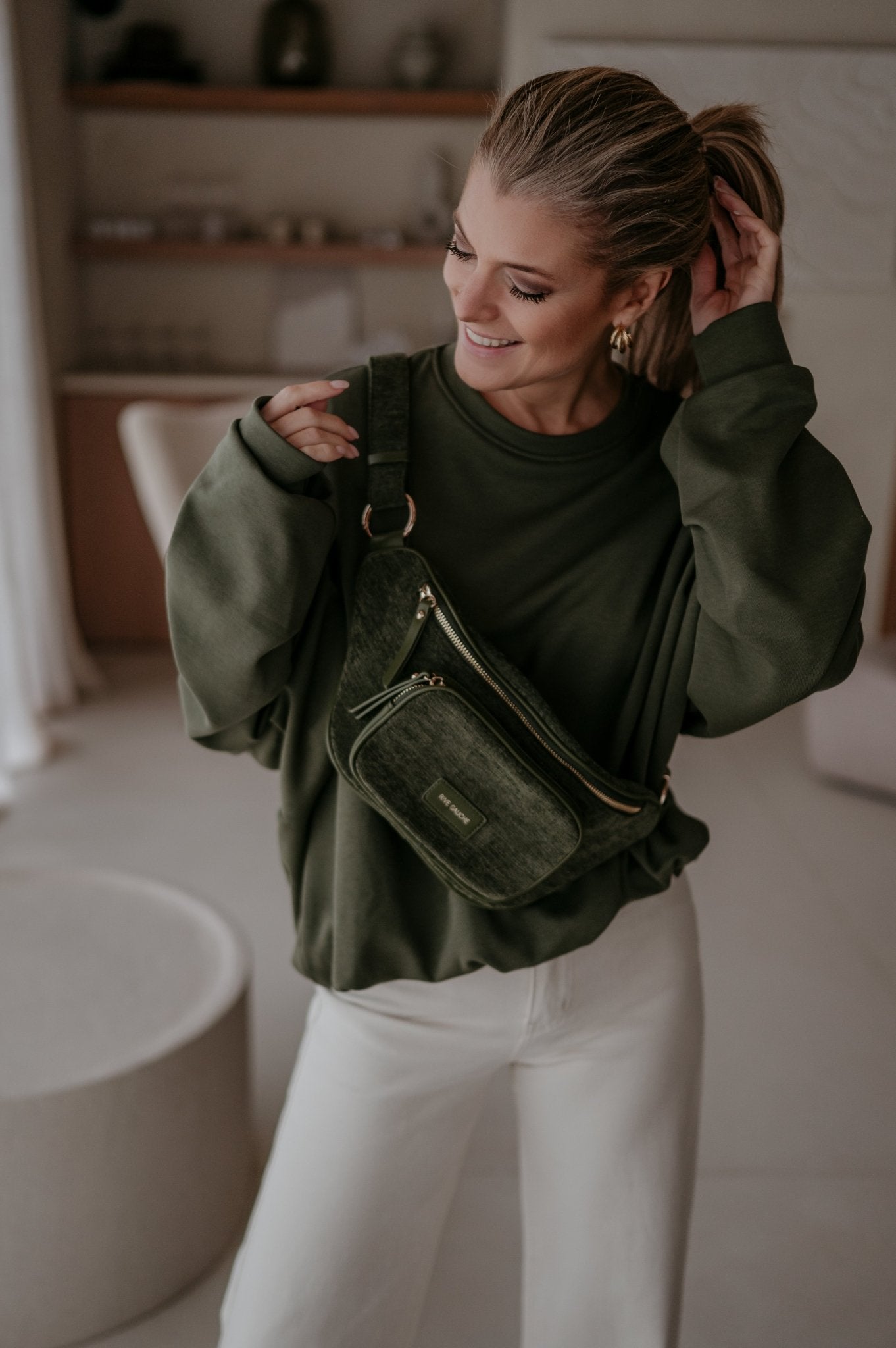 Belona bumbag I Khaki - Wild Souls by JV® - Bumbags