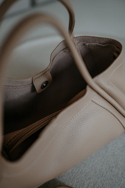 Bendi handbag I Beige - Wild Souls by JV® - 