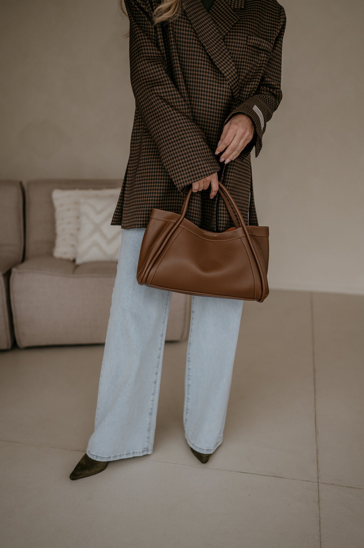 Bendi handbag I Brown - Wild Souls by JV® - 