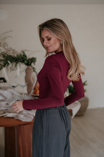 Benido top I Bordeaux - Wild Souls by JV® - Tops