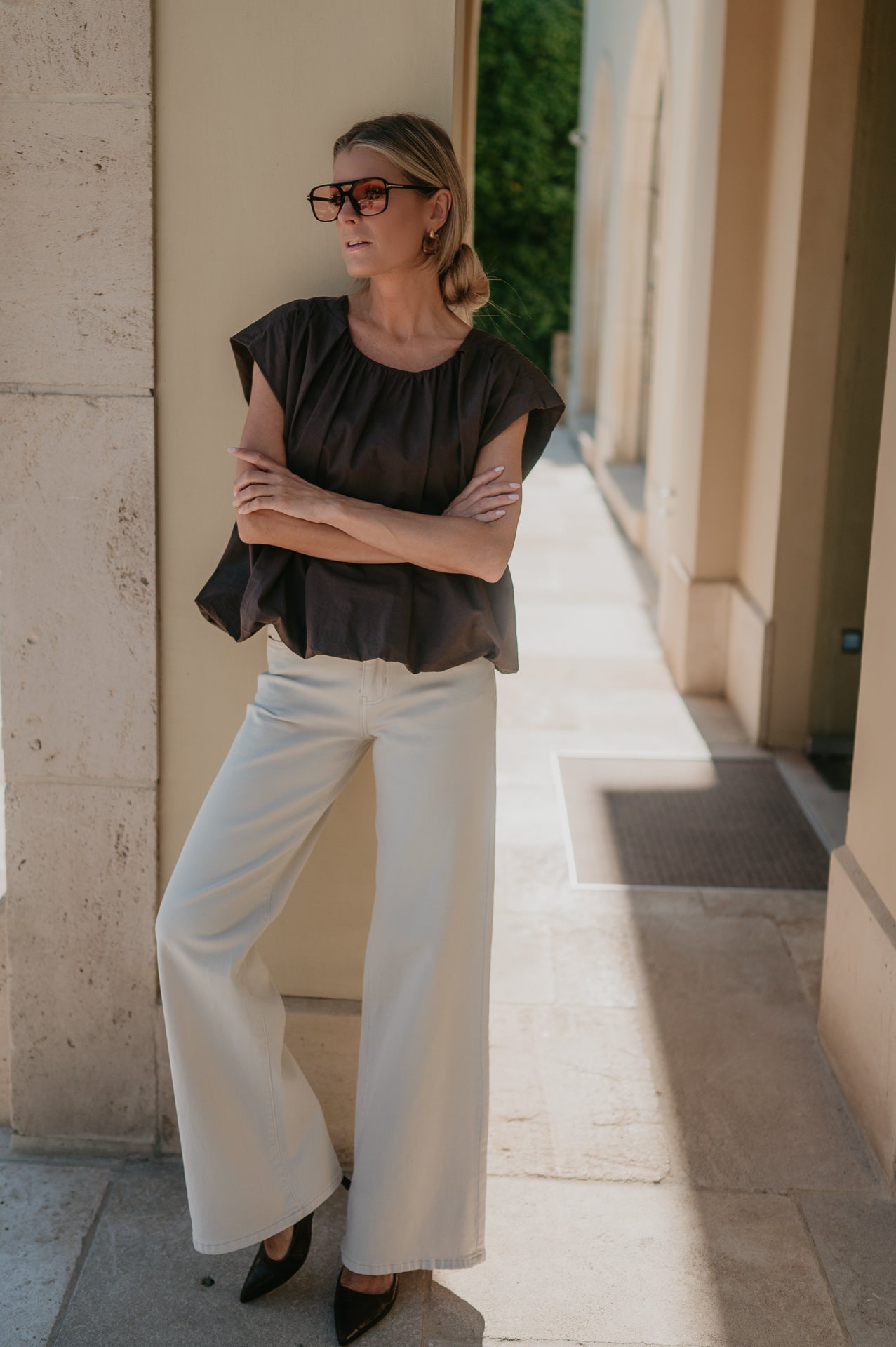 Bevanda top I Chocolate Brown - Wild Souls by JV® - Tops