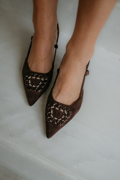 Bianco heels I Chocolate Brown - Wild Souls by JV® - Heels