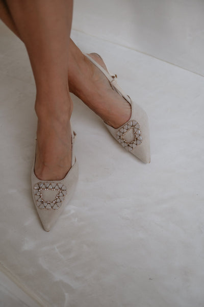 Bianco heels I Ecru - Wild Souls by JV® - Heels