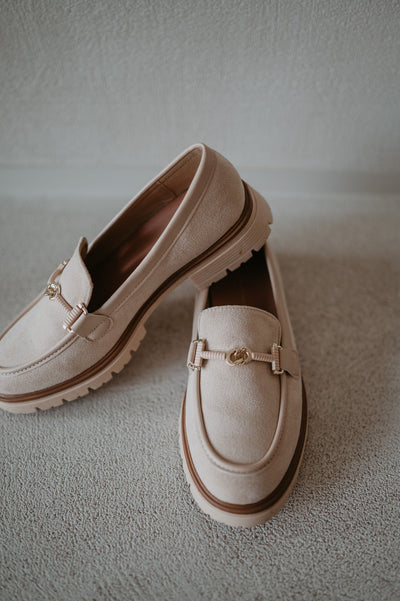 Bicchiere loafers I Beige - Wild Souls by JV® - Loafers