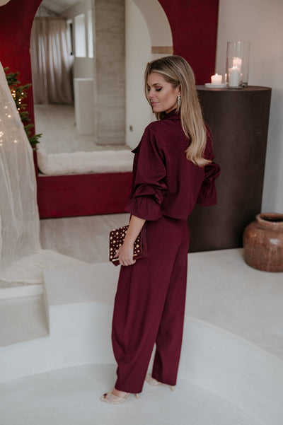 Bidosi jacket I Burgundy - Wild Souls by JV® - Jackets