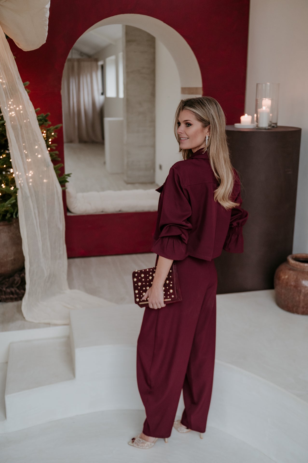 Bidosi jacket I Burgundy - Wild Souls by JV® - Jackets