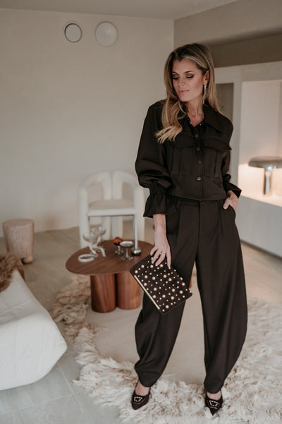 Bidosi jacket I Chocolate Brown - Wild Souls by JV® - Jackets