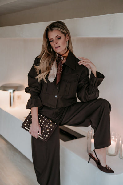 Bidosi jacket I Chocolate Brown - Wild Souls by JV® - Jackets