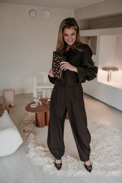 Bidosi jacket I Chocolate Brown - Wild Souls by JV® - Jackets